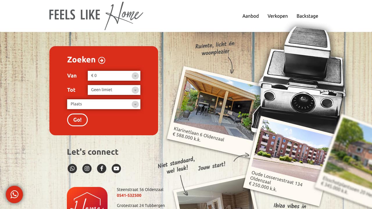 Home Makelaars, origineel