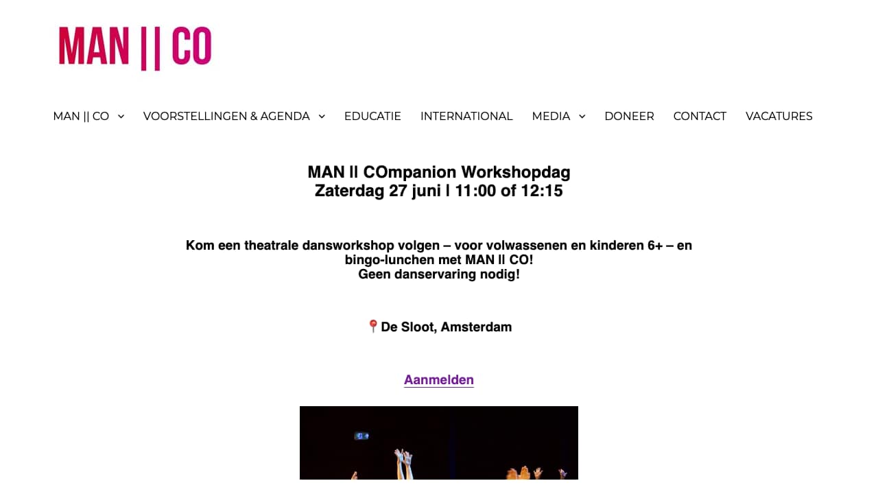 Manco Bewegingstheater, origineel
